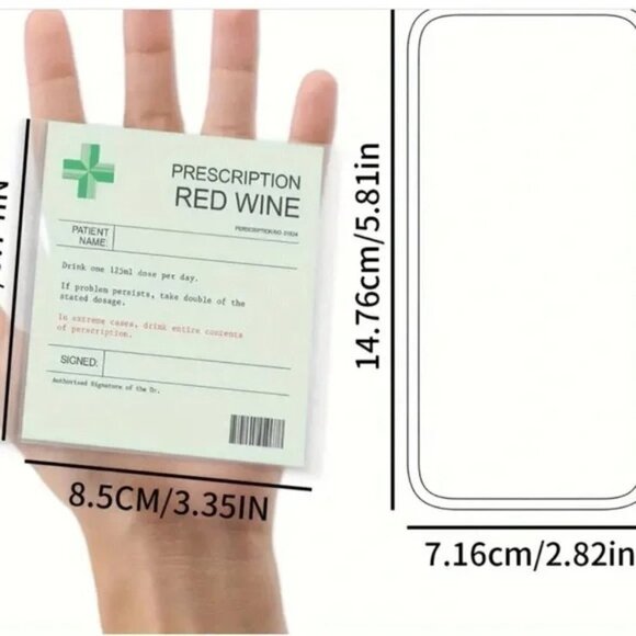 6 Funny stickers for wine! Funny gifts - Picture 5 of 7